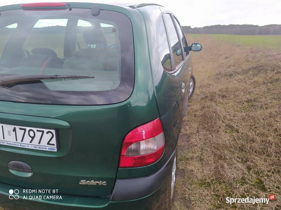 Renault Scenic mk1 lift OKAZJA światła przeciwmgielne wielkopolskie Międzychód