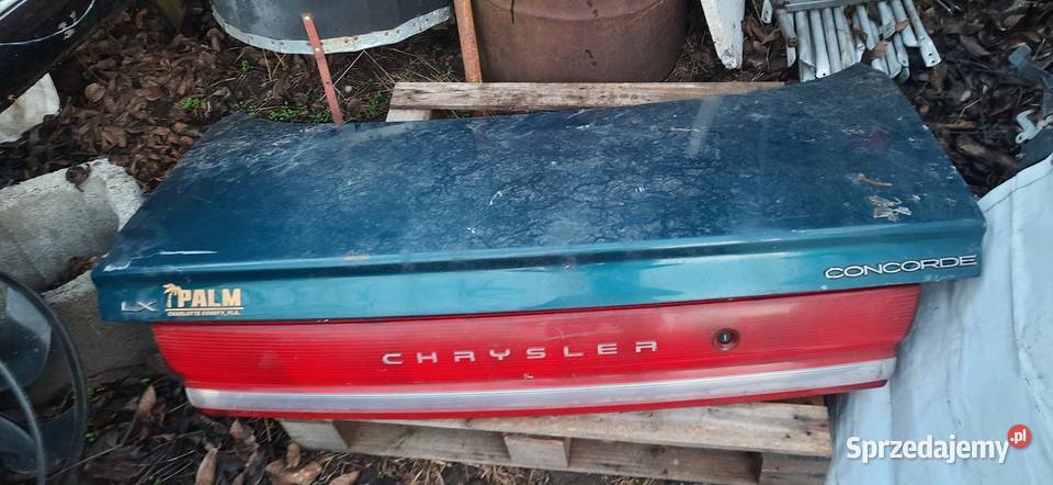 Chrysler concorde klapatył bagażnik Siechnice