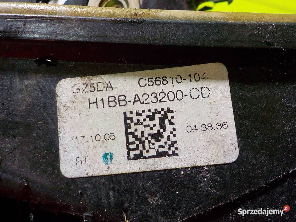 FORD FIESTA MK8 17r podnosnik szyby prawy przod Wyposażenie elektryczne mazowieckie Suków