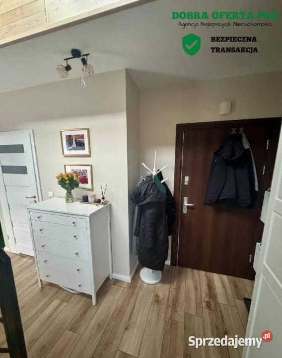 Dwupoziomowe mieszkanie o pow 6997 m2 cegła pomorskie Gdańsk