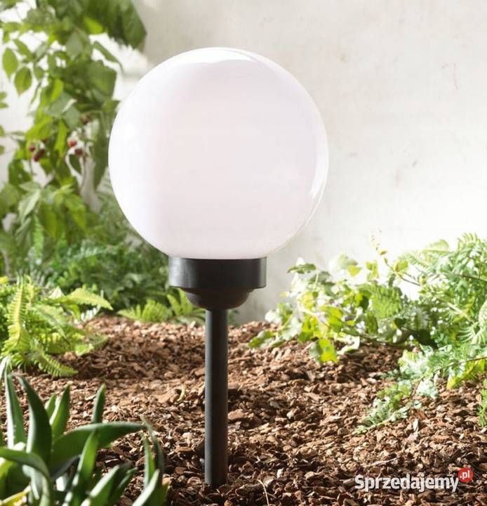 10 SZTUK Lampa ogrodowa solarna kula biała 15 z sprzedam