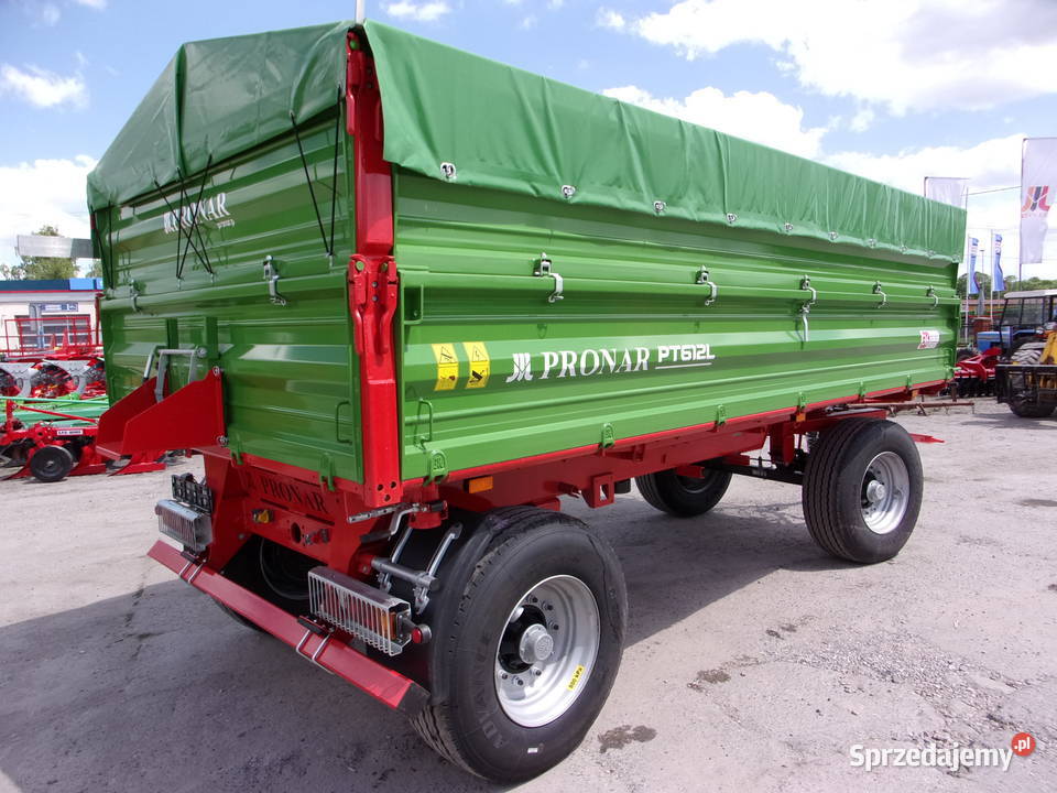 NOWA Przyczepa rolnicza PRONAR PT612L paletowa w Opoczno sprzedam