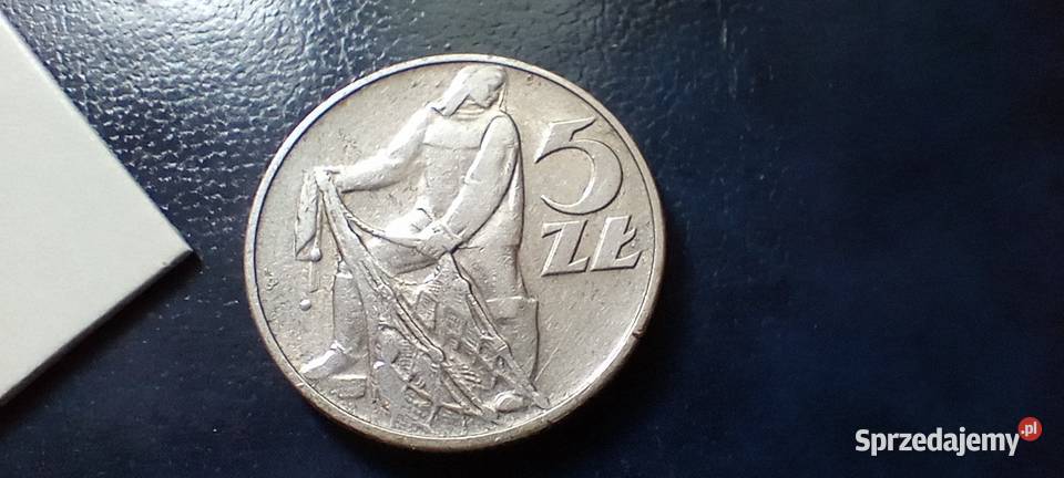 Stare monety 5 złotych 1971 PRL Polska