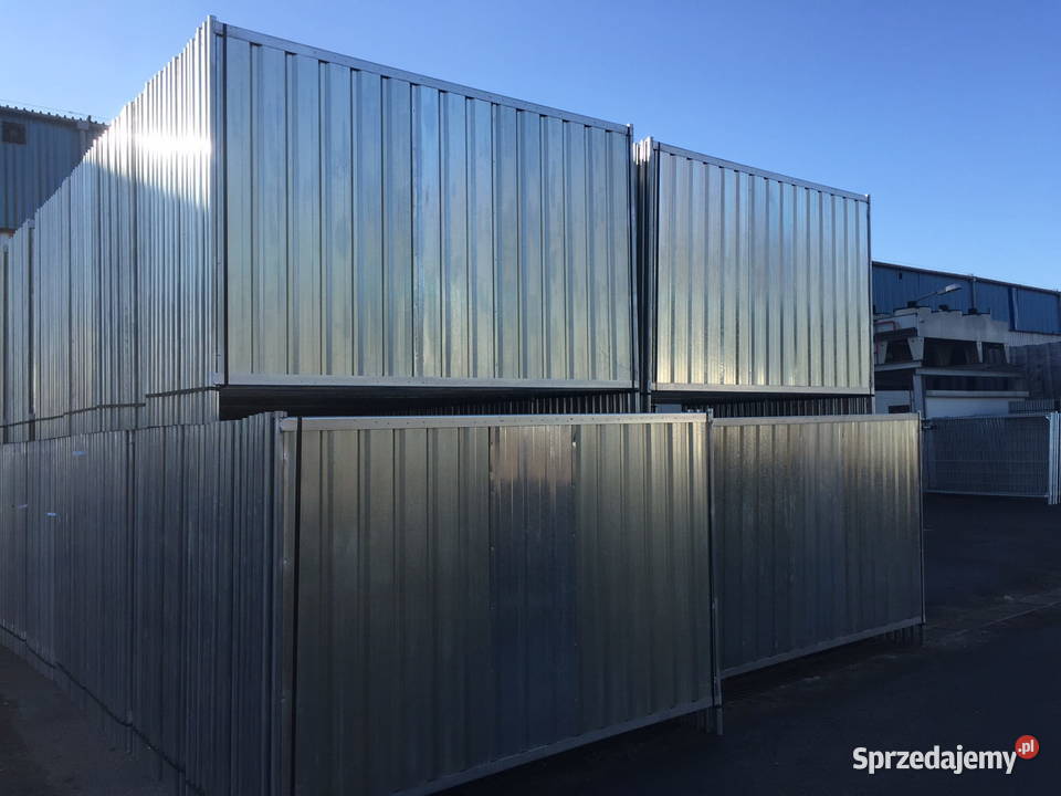 Ogrodzenie budowlane pełne Hard Panel 29 m Szczecin