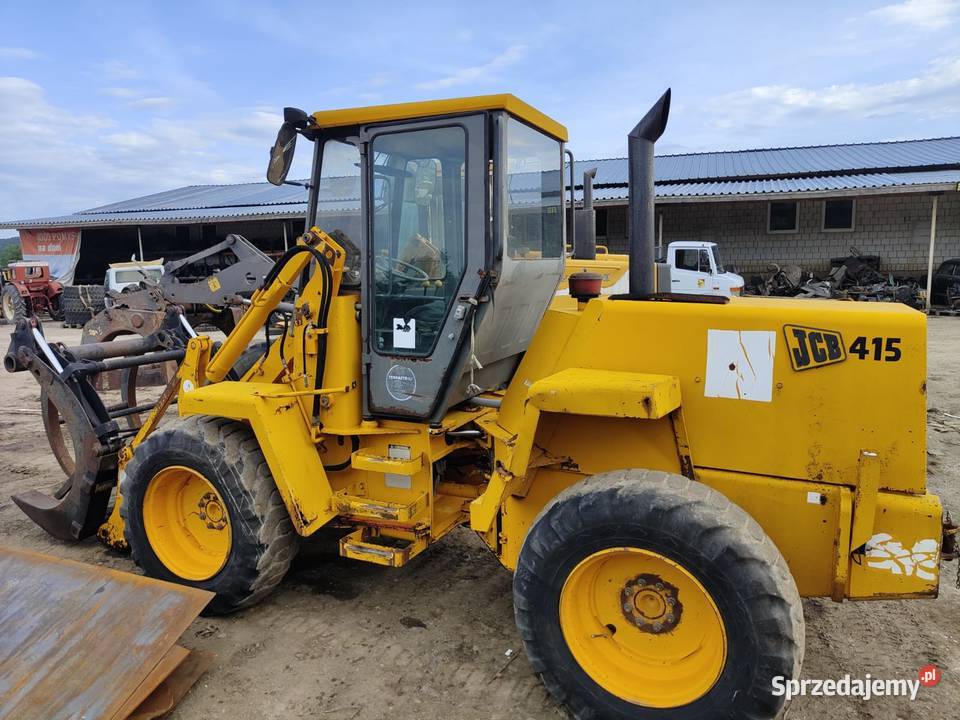 Ładowarka Kołowa Przegubowa JCB 415 z Chwytakiem Tymowa