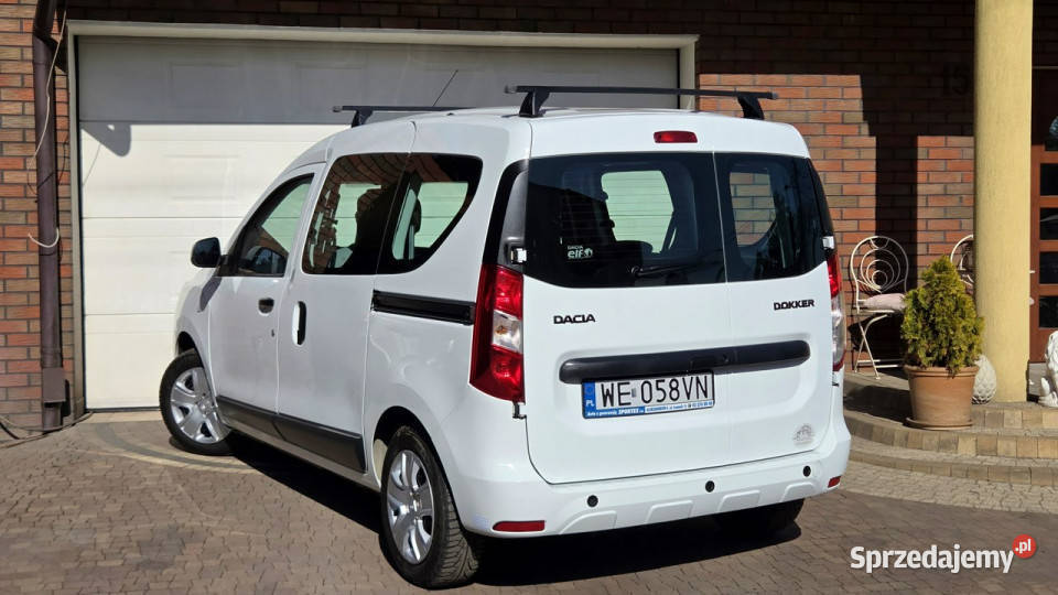 Dacia Dokker 64 16SCE 102 Laureate Salon Serwis benzyna Aleksandrów Łódzki