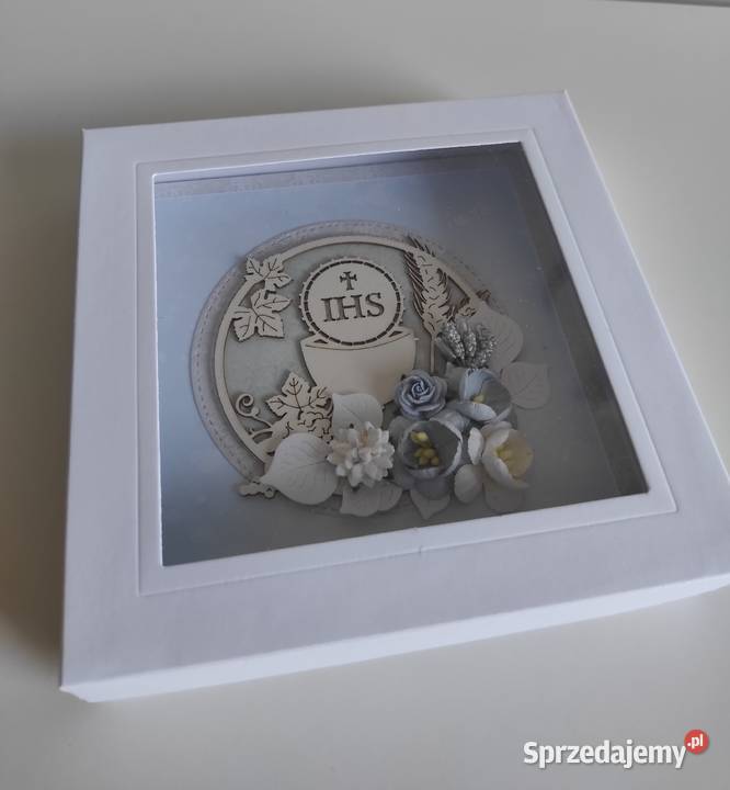 Kartka ręcznie robiona na Komunię Świętą z Łódź sprzedam
