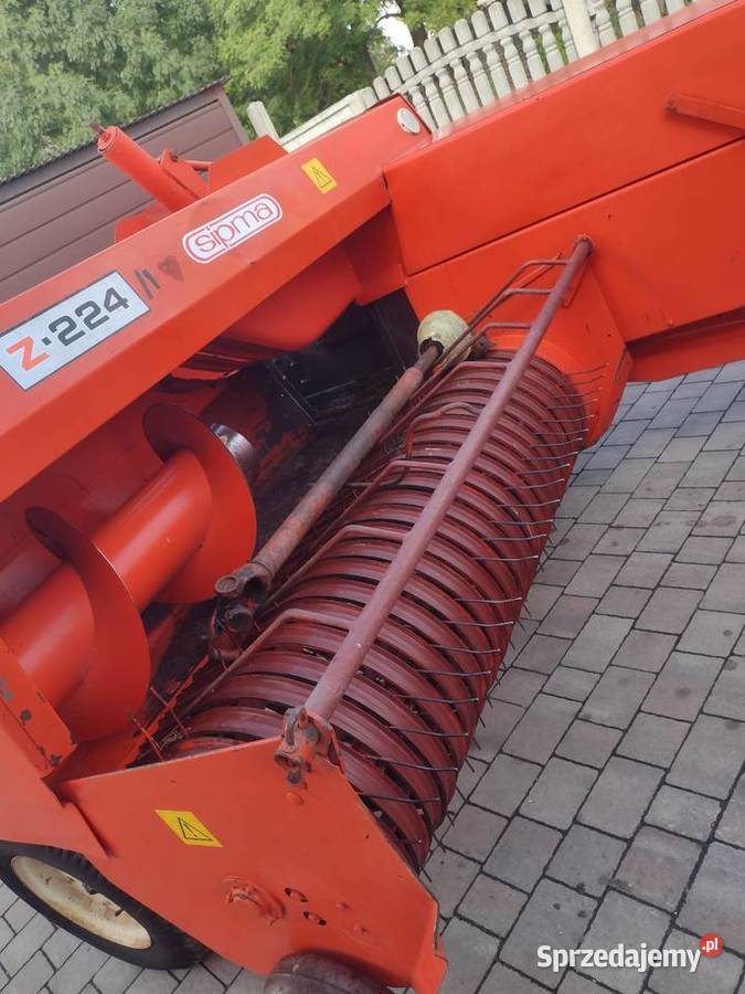 Prasa kostkująca SIPMA Z2241 Kostkujące Maszyny rolnicze Pińczów