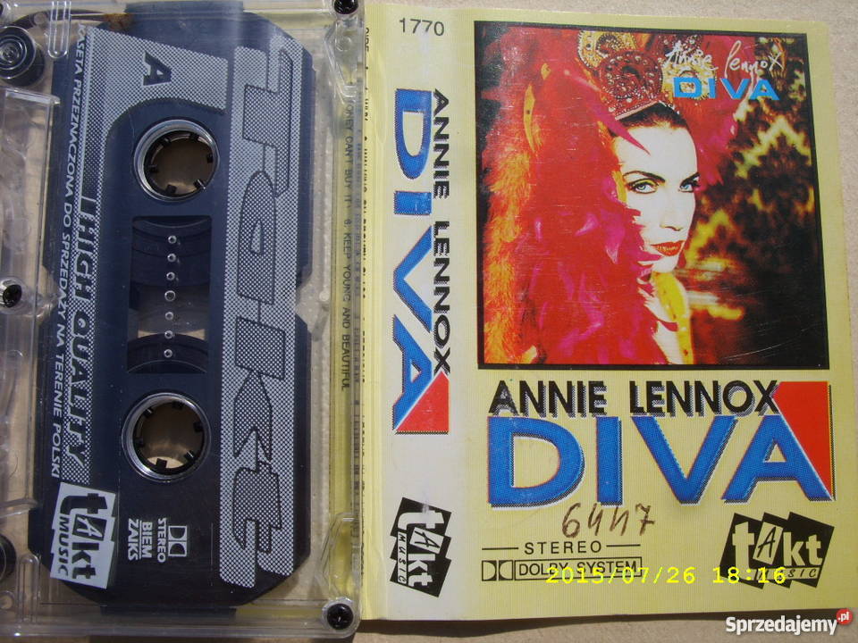 POP kaset ANNIE LENOX 2 kasety Wołów