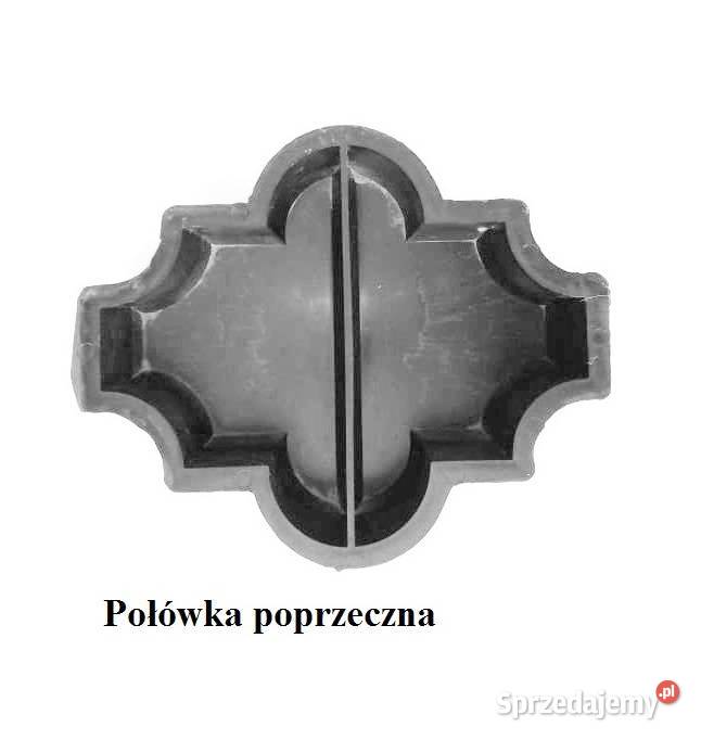 Forma do kostki bruk KONICZYNA gładka 6 formy 11 Produkcja opolskie Nysa