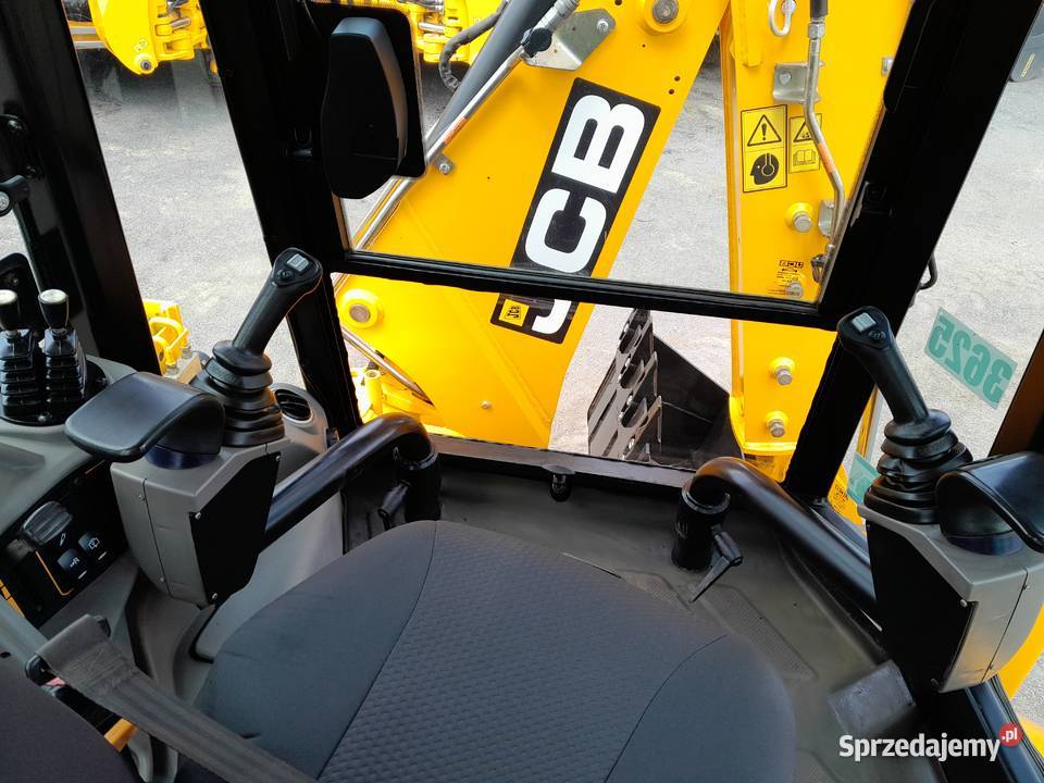 JCB 3CX COMPACT 2018R 2CX KOPARKOŁADOWARKA Kabina Koparko ładowarki Krotoszyn