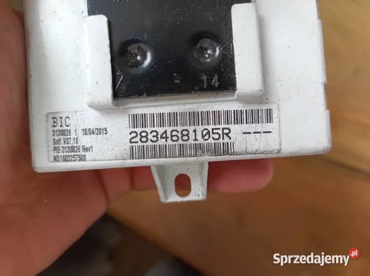 Renault Clio IV mduł nawigacji 283468105R mazowieckie