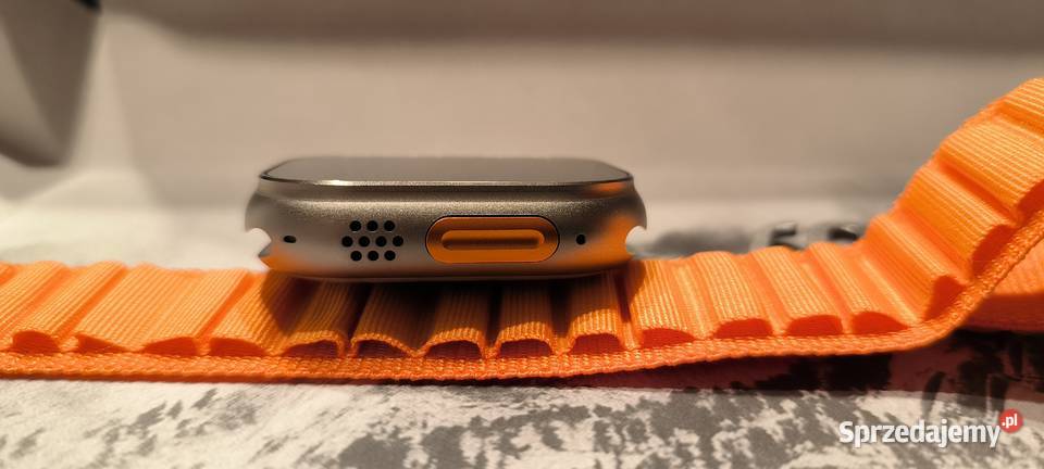 Apple watch ultra 2 pomarańczowy pasek gwarancja