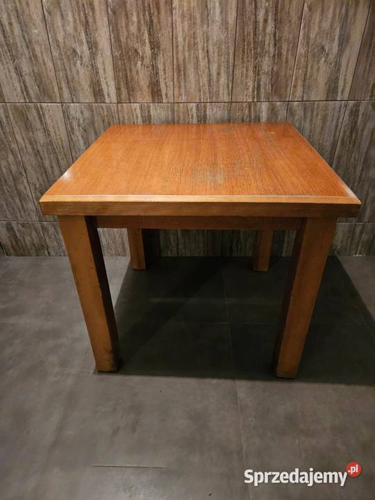 Stół drewniany 95 x 95 śląskie Pszczyna