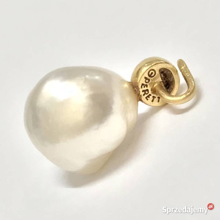 Tiffany Co Elsa Peretti zawieszka 18k perła mazowieckie Warszawa
