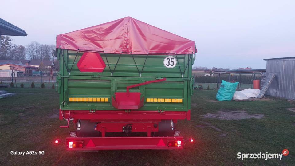 Przyczepa jednoosiowa nieuszkodzony mazowieckie Zwoleń