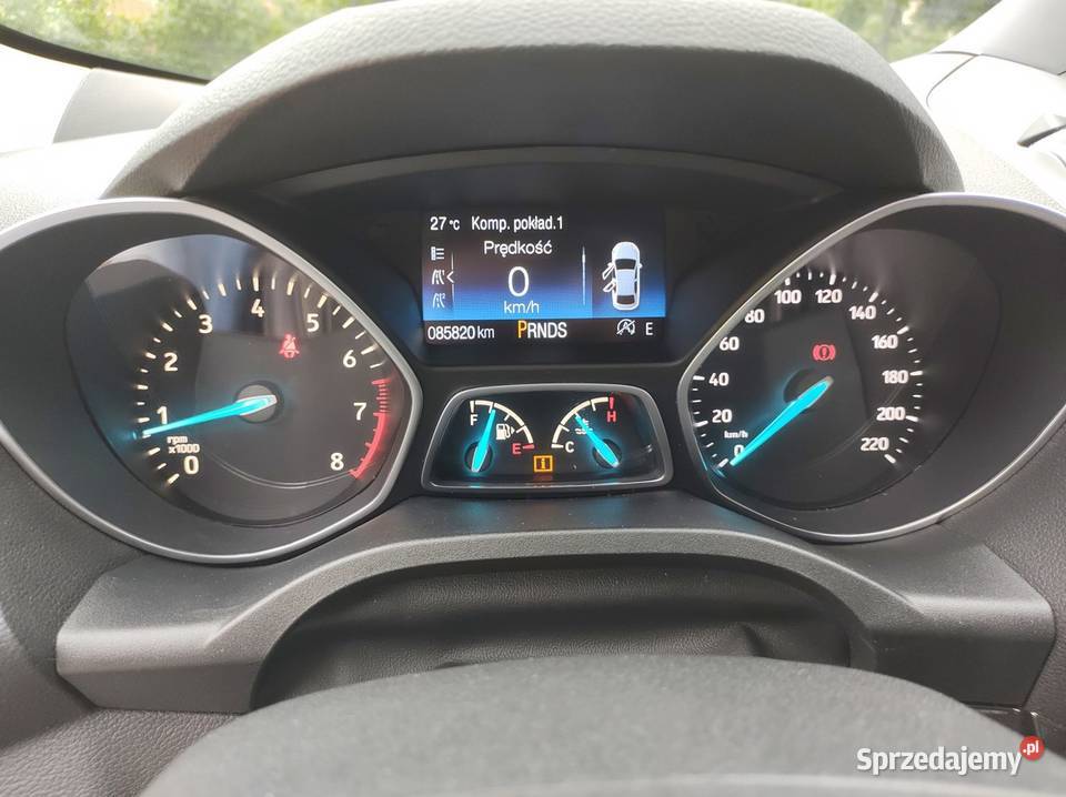 Ford Kuga 15 EcoBoost Black Edition Ruby Red Kościerzyna sprzedam