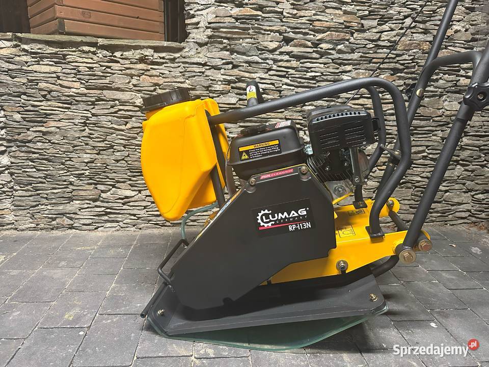 Zagęszczarka Płyta Wibrująca Lumag 120 MOCNA z Limanowa