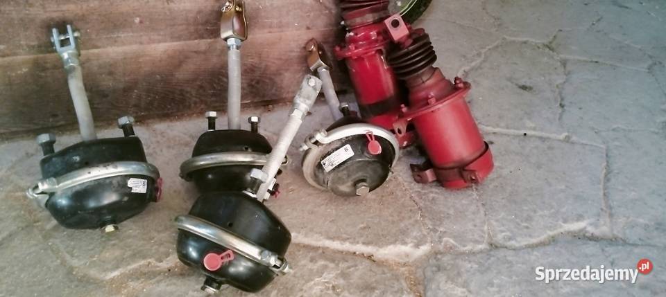 Siłowniki powietrzne do przyczepy Pronar i d 55 Do przyczep rolniczych Majdan Borowski Pierwszy