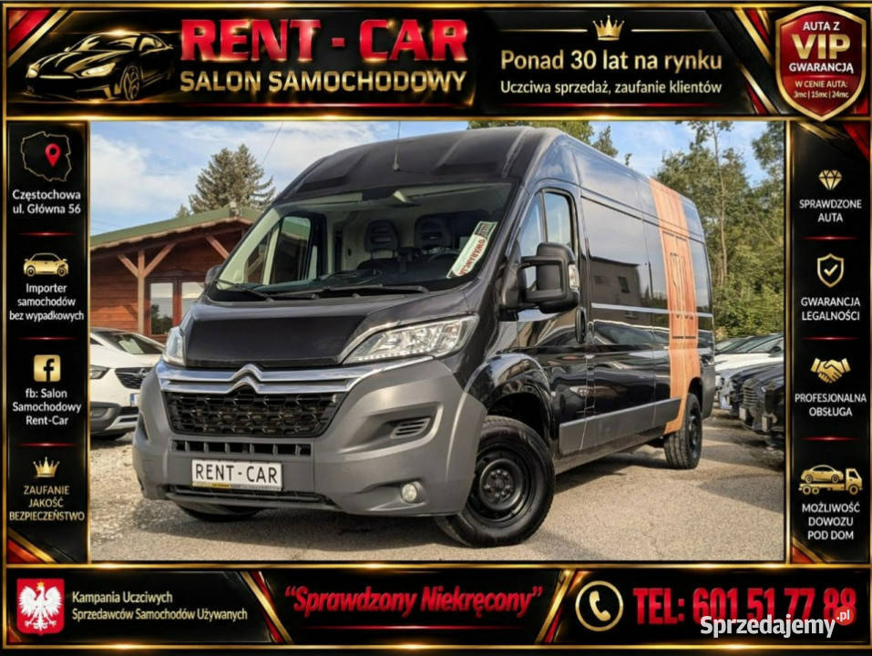 Citroen Jumper 30D177BUS3Osoby Bezwypadkowy Częstochowa