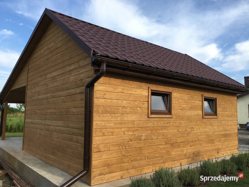 Garaż szkieletowy drewniany 24m2 wiata 15m2 35m2 Wola Skrzydlańska