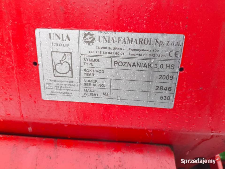 Siewnik zbożowy poznaniak 3m Siewniki i sadzarki Przasnysz sprzedam