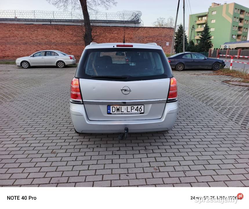 Opel Zafira 7 osobowa 18 Lpg Wołów