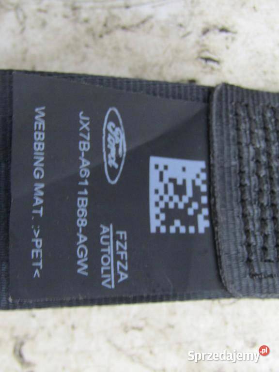 PAS BEZPIECZEŃSTWA PRAWY TYŁ FORD FOCUS MK4 HB osobowe