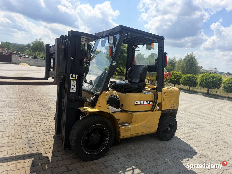 wózek widłowy Caterpillar GP35K 3500 Triplex sprzedam