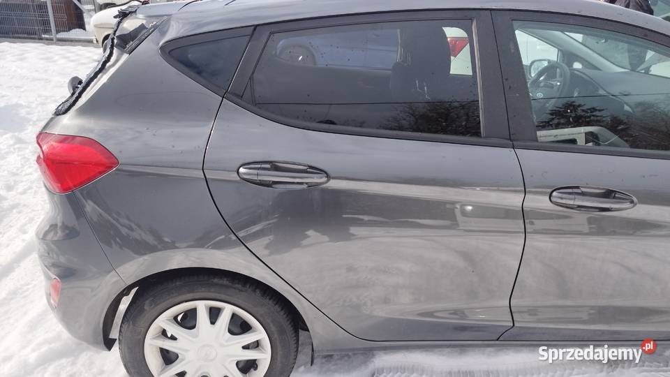 Fiesta mk8 VIII drzwi prawe kompletne kolor QH Żywiec