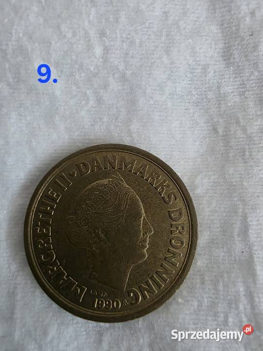 Moneta Dania Margaret II Poznań