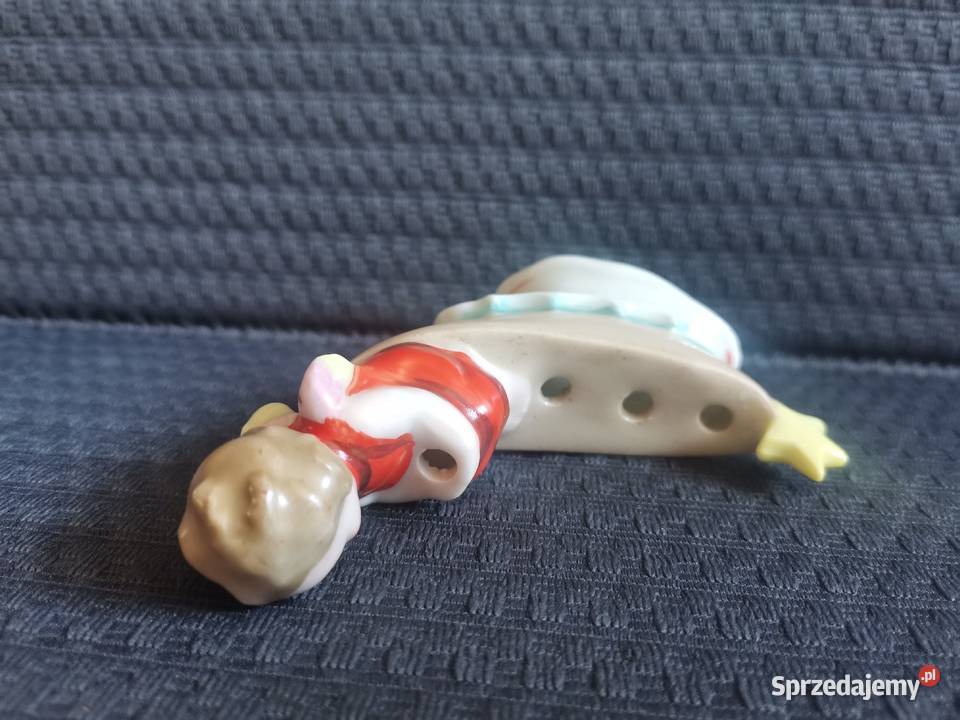 Stara figurka porcelanowa Aniołek Katowice