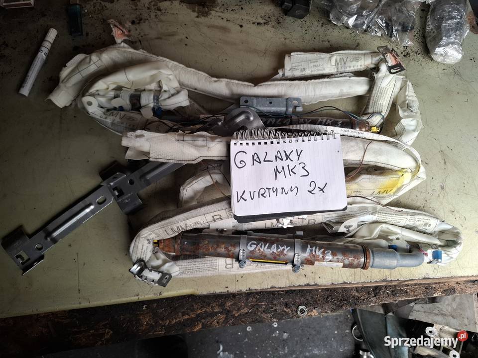 FORD GALAXY MK3 kurtyna boczna prawa lewa Poduszki powietrzne sprzedam