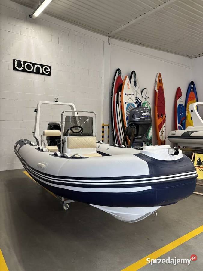 Łódź hybrydowa RIB Uone U480 z silnikiem Mercury Poznań