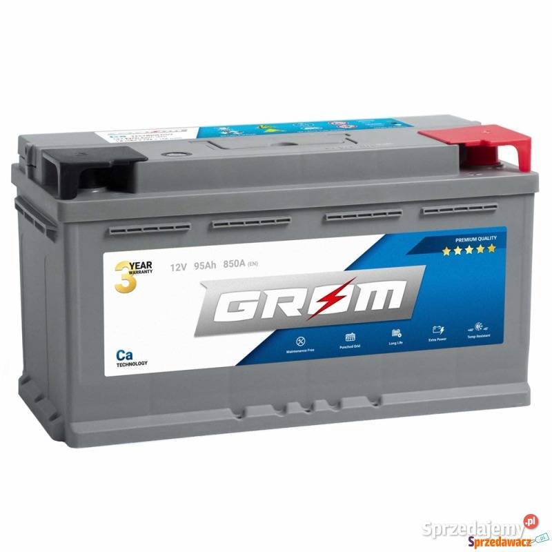 Akumulator Grom Premium 95Ah 850A En Suwałki