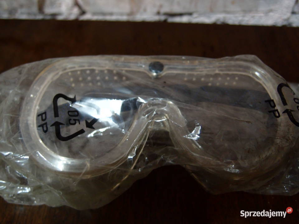 Gogle ochronne ESZ87 kolor bezbarwny Łódź