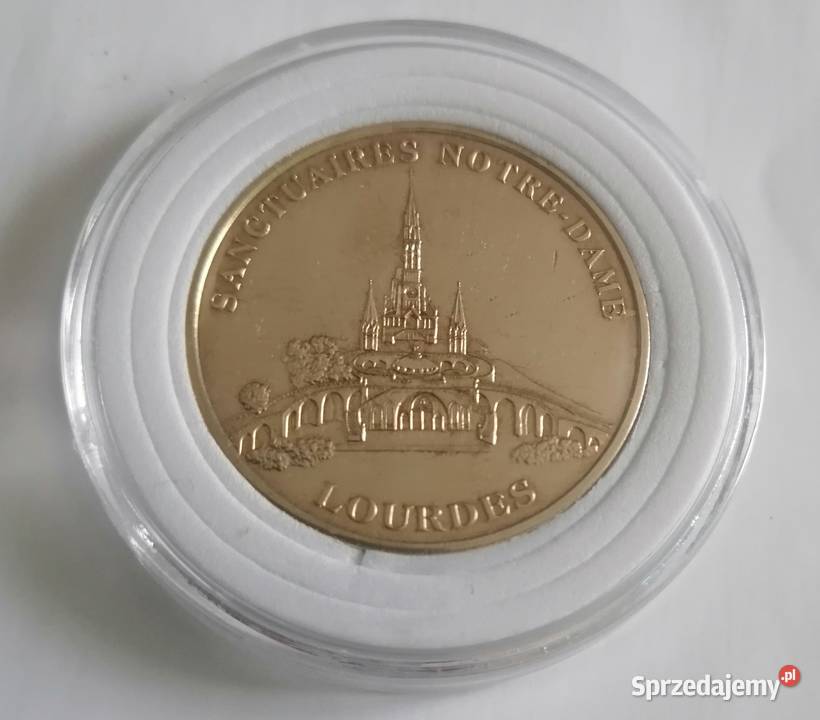 Medal Sanktuarium Matki Bożej w Lourdes pomorskie Gdynia