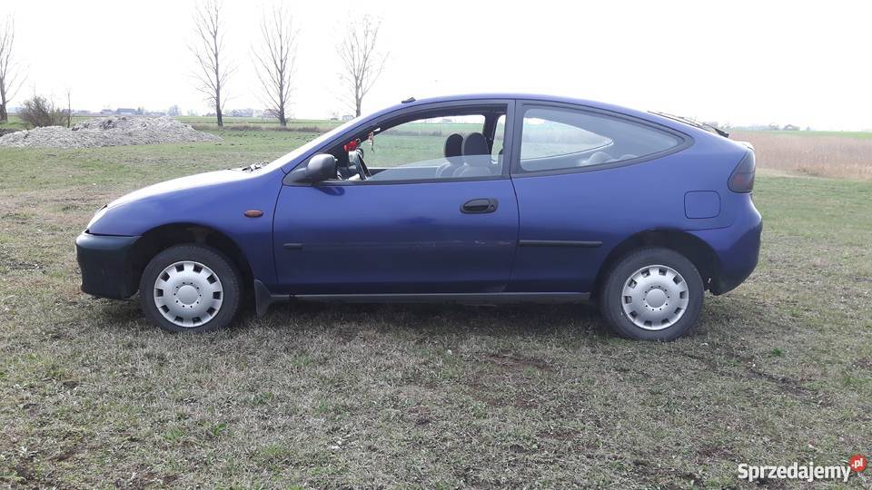 Mazda 323c automat granatowa aktualne opłaty Włocławek sprzedam