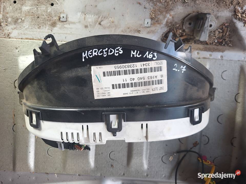 Licznik Zegar Mercedes ML W163 27 Automat Wisznice sprzedam