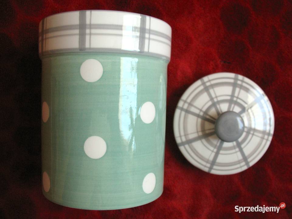Ceramiczny pojemnik z pokrywką 135 x 11 z Siedlce