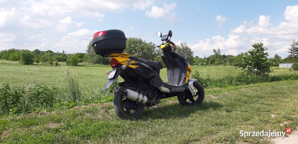 Skuter Router Sport 50s OCPT na kufer pokrowiec Zamość sprzedam