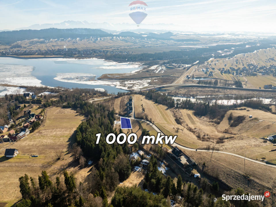 Szlembark działka budowlana 1000m2