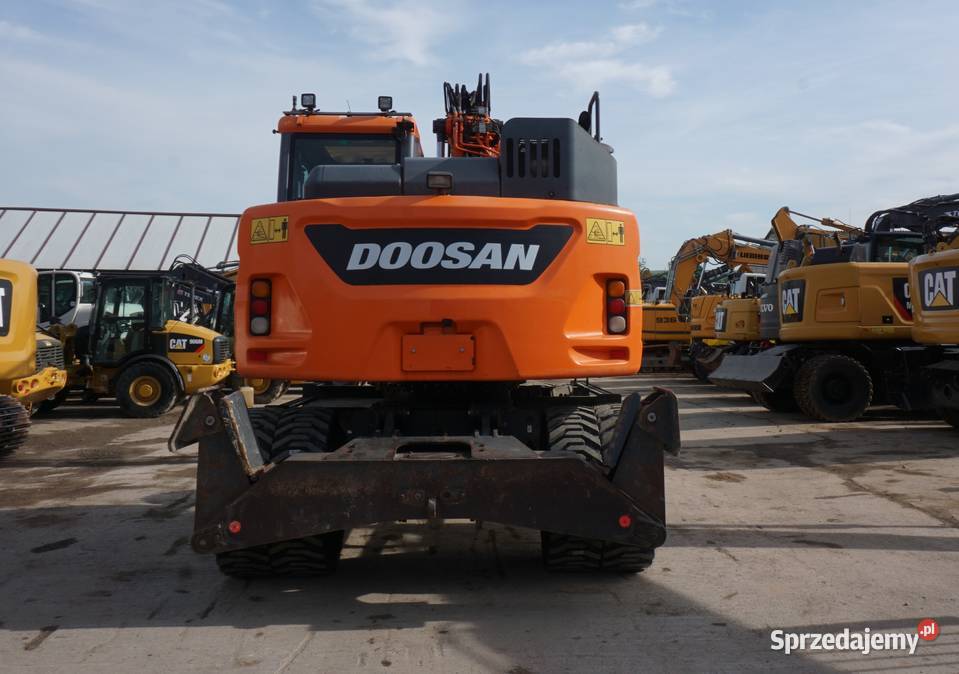 Koparka kołowa Doosan DX 165 W5 2018 Rok produkcji 2018 Motoryzacja Jeziorko