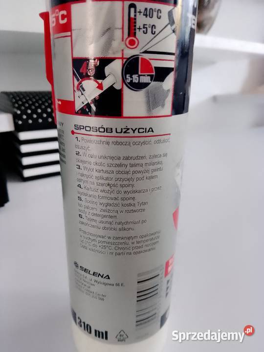 Tytan SILIKON WYSOKOTEMPERATUROWY 310 ML Bełchatów