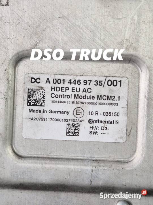 A0014469735 Sterownik MCM mercedes MP ACTROS sprzedam