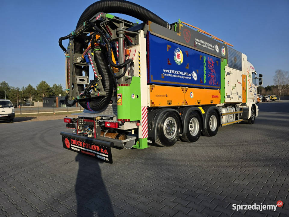 Scania V8 R580 MTS DINO 5 TRIPLE 54000V Rok produkcji 2015 Daleszyce