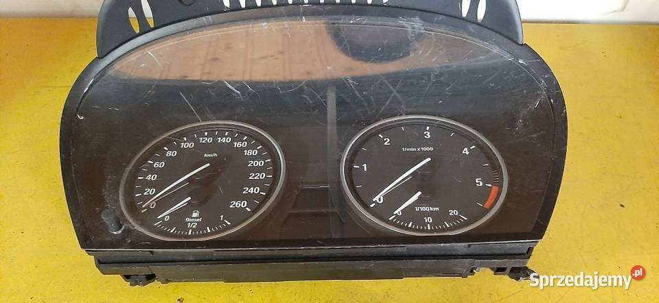 Licznik BMW E60 E61 europa diesel 9153755 Liczniki i zegary Włoszczowa sprzedam
