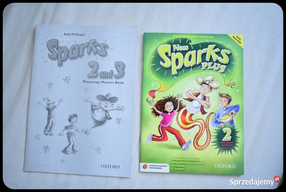 Sparks Plus podręcznik ćwiczenia NOWE z płytą Płock
