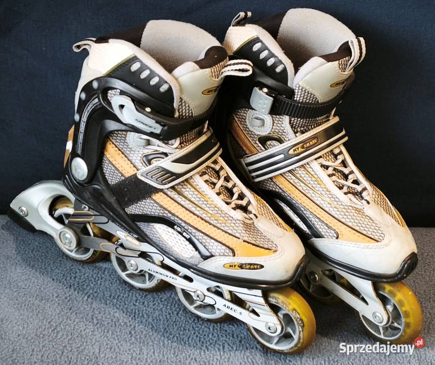 Rolki Hy Skate rozmiar 400 wkładki 250 ABEC 5 Sport i Wypoczynek Piotrków Trybunalski