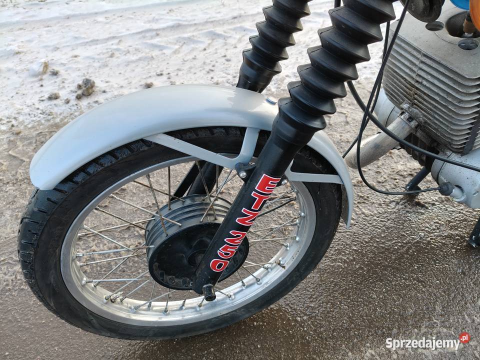 Motocykl MZ ETZ 250 1985r z dokumentami nieuszkodzony wielkopolskie Nowe Skalmierzyce